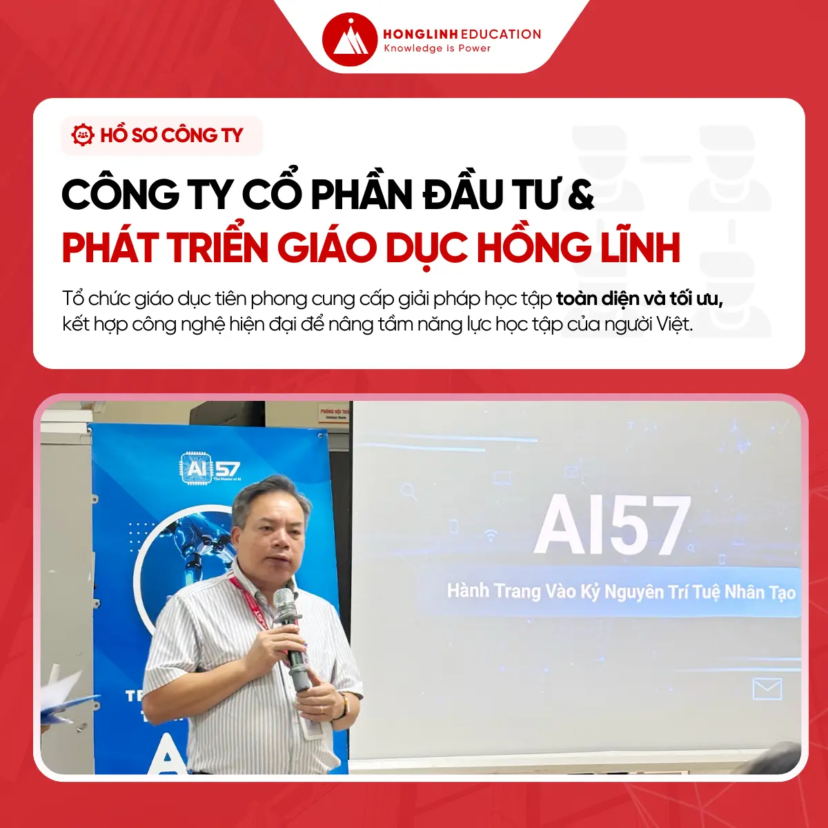 HONGLINH EDUCATION - Knowledge is Power